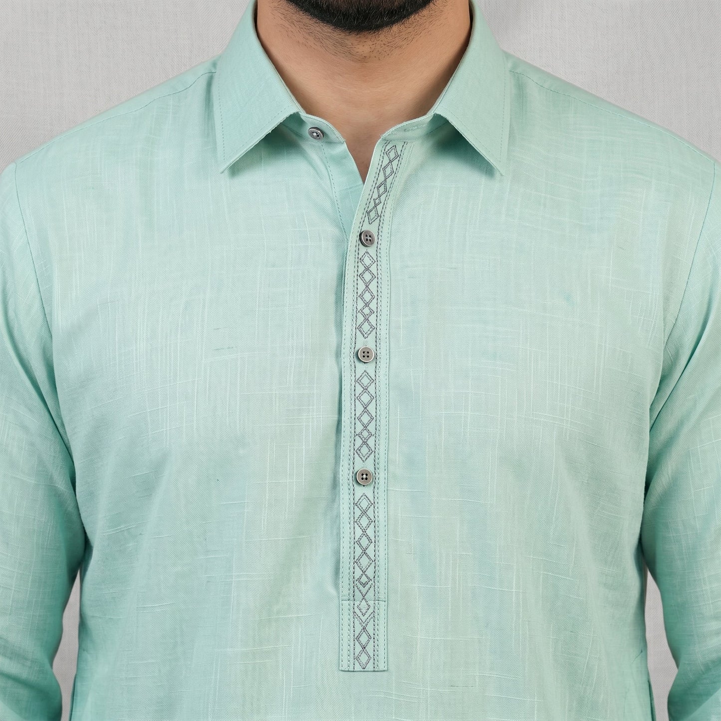 MINT SEMI-FORMAL KAMEEZ SHALWAR
