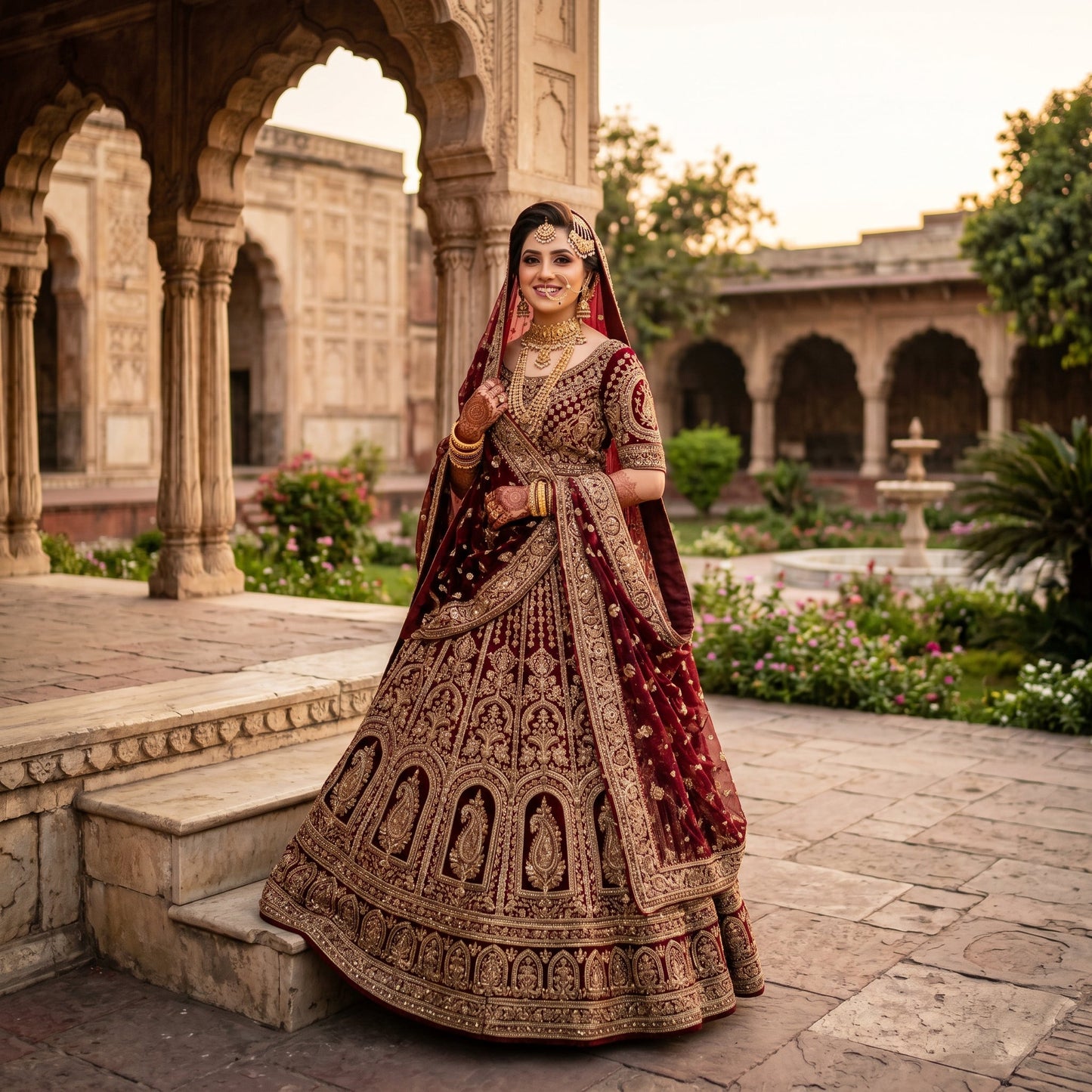 Mughal Majesty Bridal Lehenga