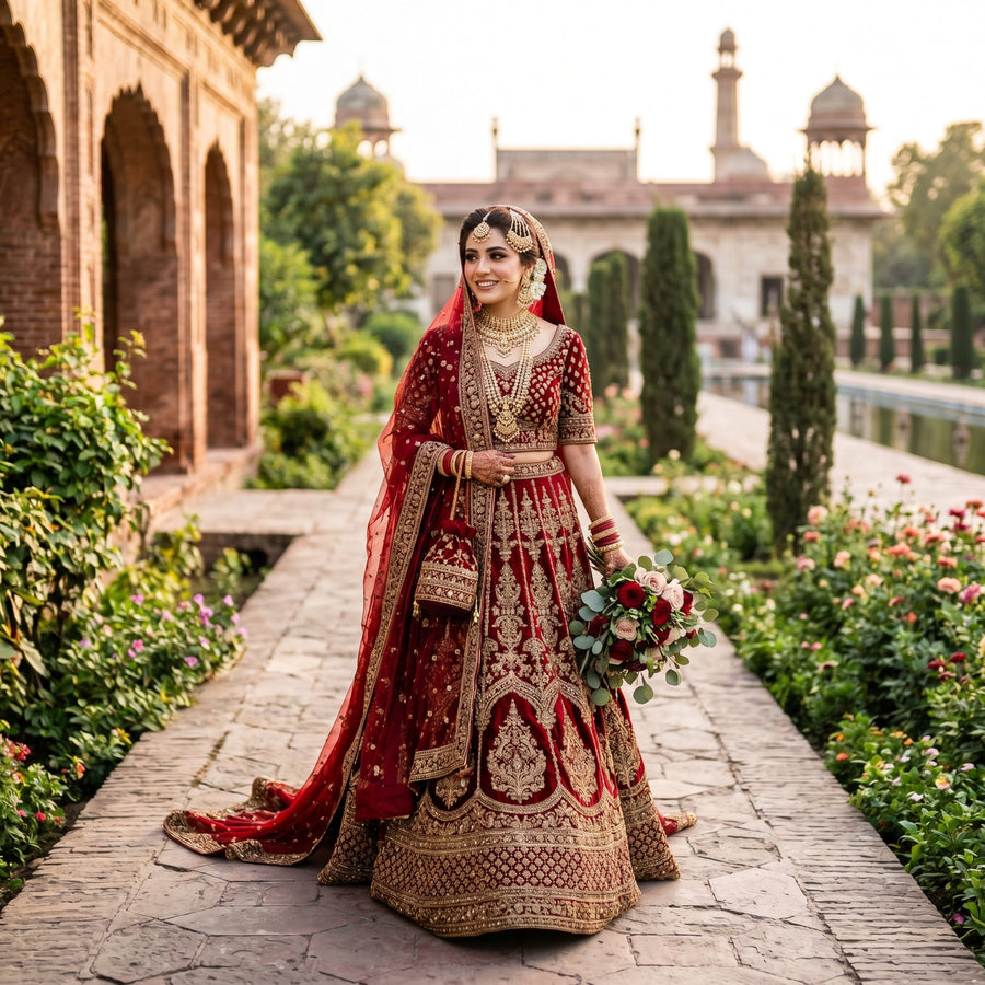 Ruby Royale Bridal Lehenga