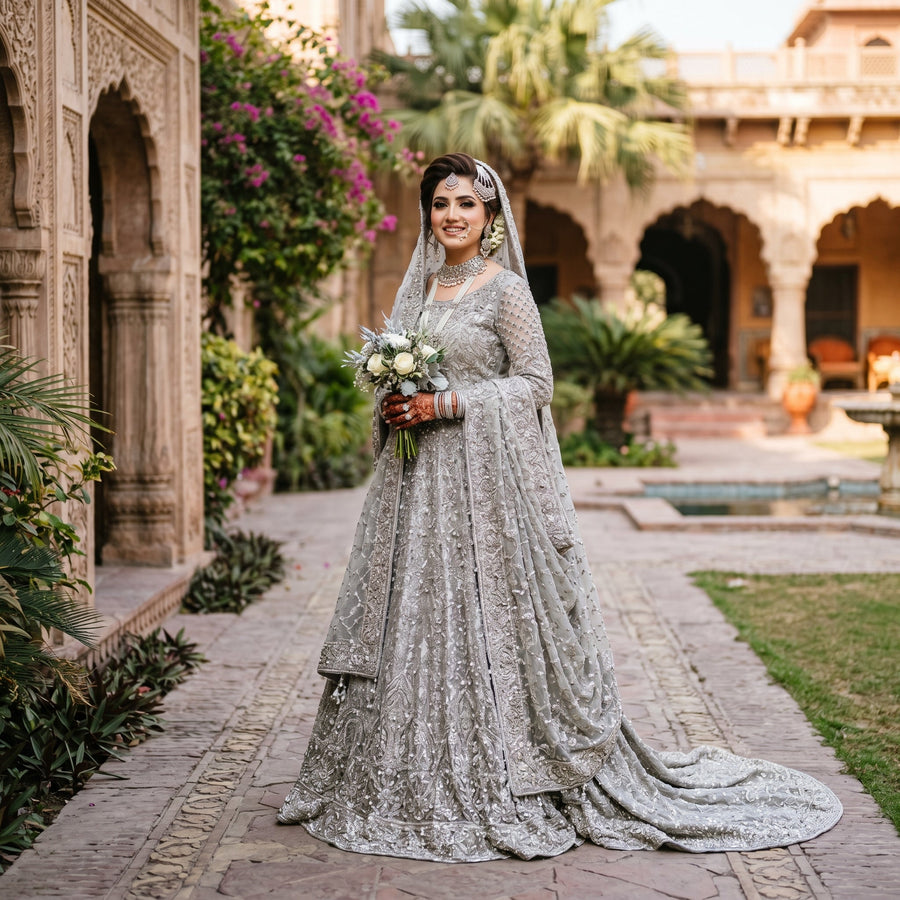 Silver Empress Bridal Gown